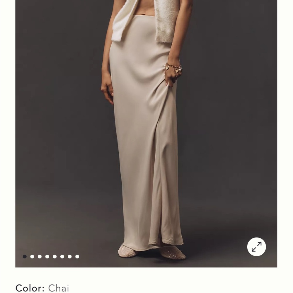 Anthropologie Chai Maxi Skirt